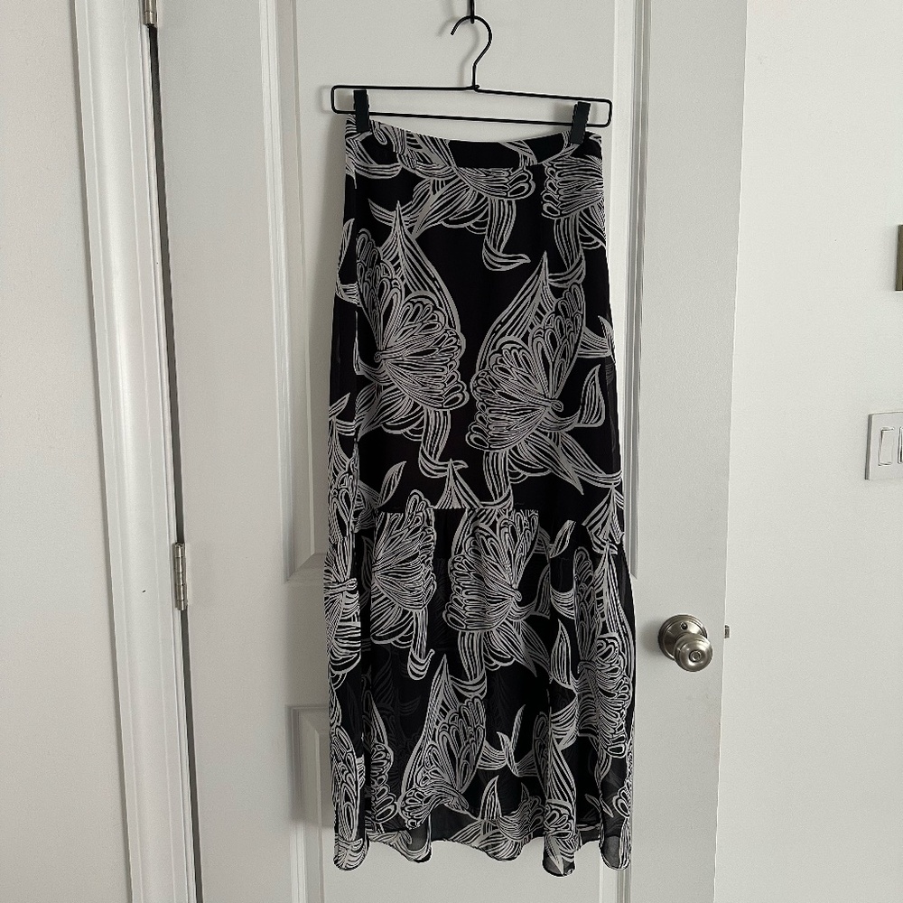 Anthro HD in Paris Wild Prairie Butterfly Skirt